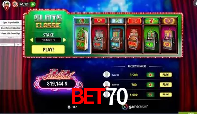 Diretório de Jogos Bet70